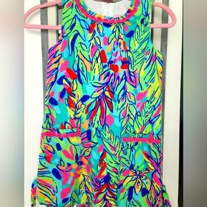 Lilly pulitzer shift dress girl size 8